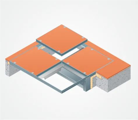 Serie 7500 - Schachtabdeckung aus Aluminium mehrteilig / Reihenabdeckung