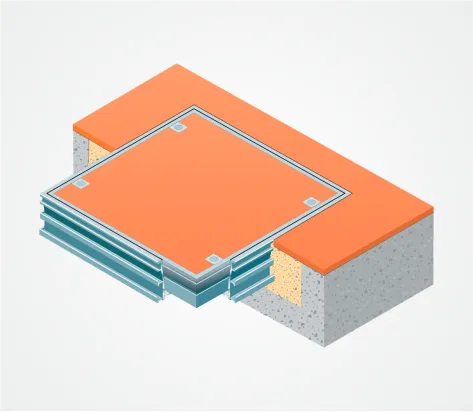 Serie 7500 Brandschutz- Schachtabdeckung aus Aluminium